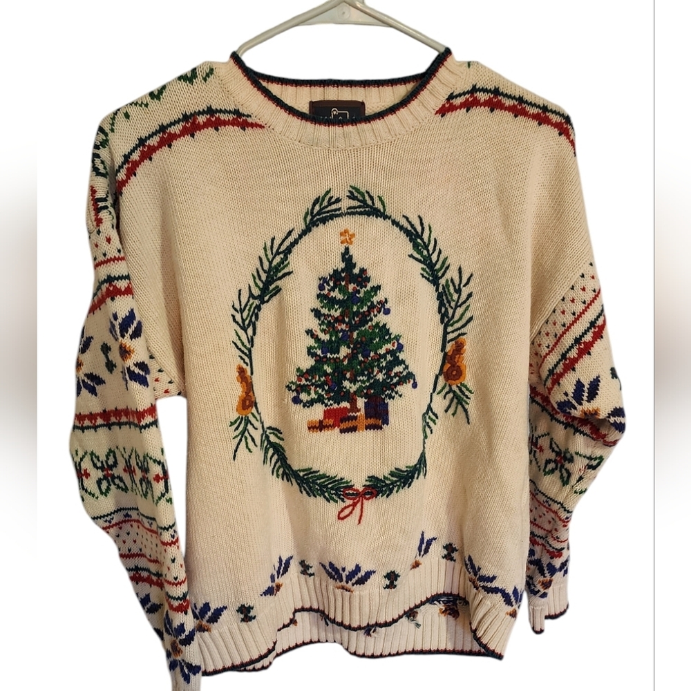 Woolrich cotton (not) ugly Christmas sweater